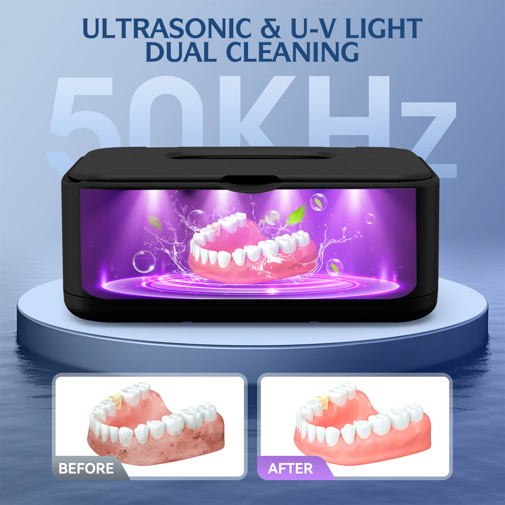 50kHz Ultrasonic Jewelry Cleaning Machine