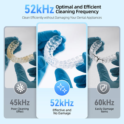 U200 52kHzUltrasonic Denture Cleaner