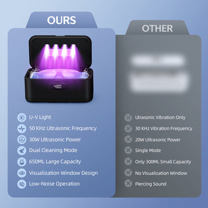 50kHz Ultrasonic Jewelry Cleaning Machine